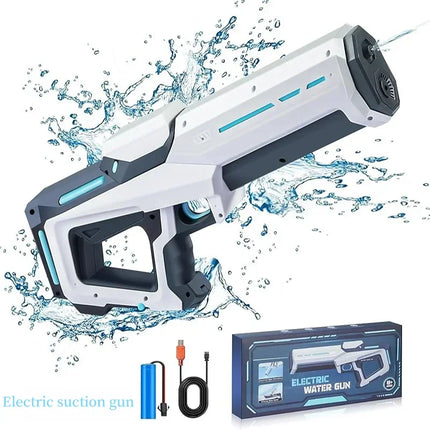Automatic water absorbing electric water gun, outdoor beach swimming