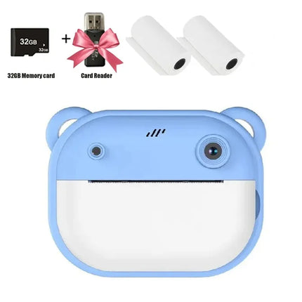 Children Digital Camera Instant Print for Kids Thermal Print Camera