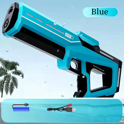 Automatic water absorbing electric water gun, outdoor beach swimming