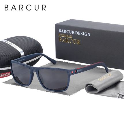 BARCUR Sports Sunglasses for Men Polarized FishingTravel TR90 Light