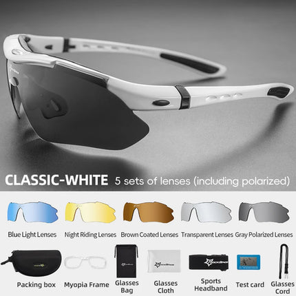 ROCKBROS Cycling Polarized glasses Bike Photochromic Outdoor Sports