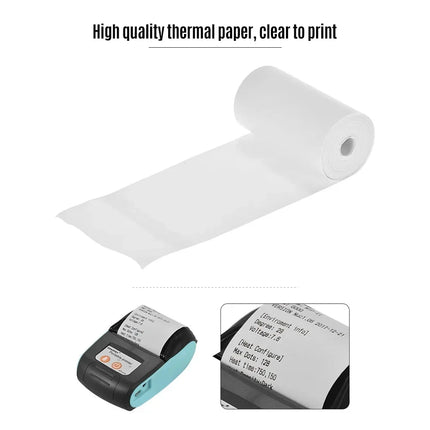 57*25mm Thermal Paper 30 Rolls White Children Camera Instant Print