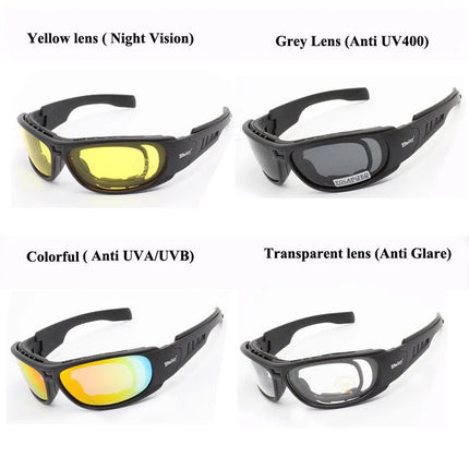 Daisy C6 Polarized Glasses CS Army Tactical Motorcycle Hunting