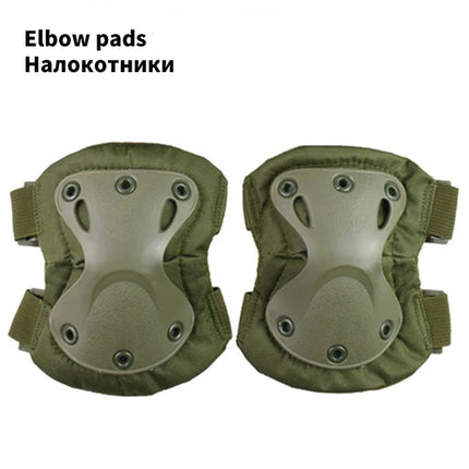 Tactical Knee Pad Support Elbow Protector CS Military Army Airsoft