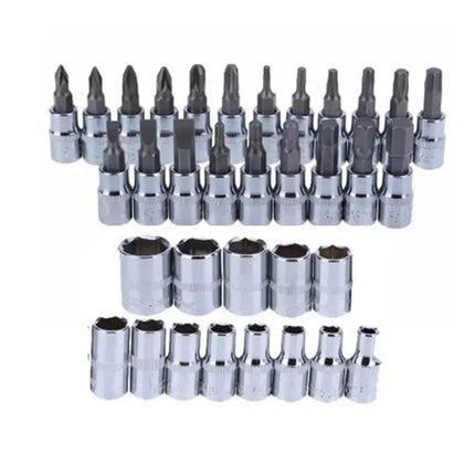 46 Piece/Set of Car Repair Tool Kit 1/4-Inch Socket Set Car Repair