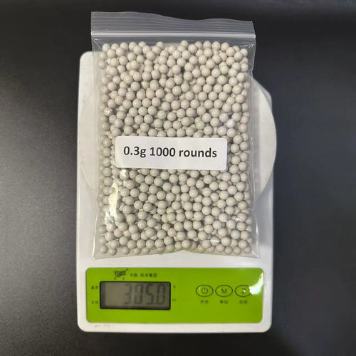 1000 Rounds Airsoft BB Balls 6mm 0.25g/0.2g/0.12g Paintball BB Bullets