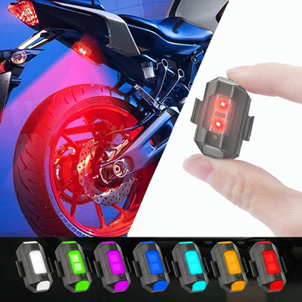 Motorcycle Light Drone Strobe Light 7 Color Mini USB LED