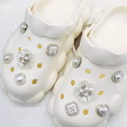 10PCS Shoe Charms ABS Decorations Accessories DIY Ornament Pins For