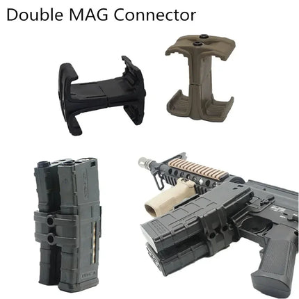 Universal Clip Rifle Dual Parallel Magazine for AK AR15 M4 Mag595