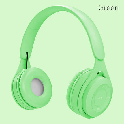 Y08 Wireless Bluetooth Headphone  Macaron Headphones Stereo Headband