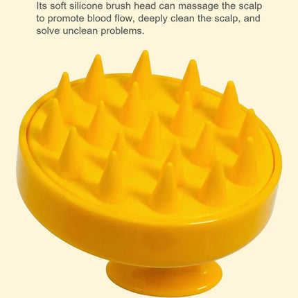 Silicone Shampoo Scalp Hair Massager Head Body Scalp Massage Brush