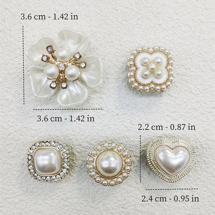 10PCS Shoe Charms ABS Decorations Accessories DIY Ornament Pins For