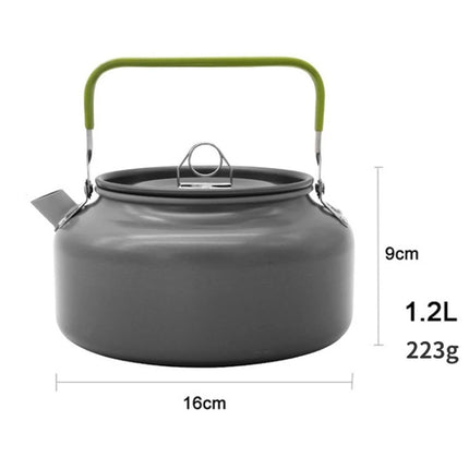 0.8L/1.1L/1.2L/1.6L/2L/2.5L Aluminum alloy Portable Outdoor Camping