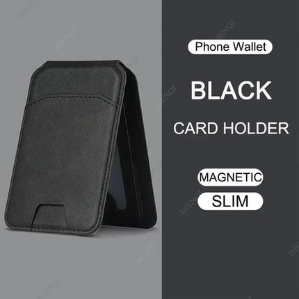 Card Wallet Phone Stand PU Leather Magnetic Card Holder  Phone Cases