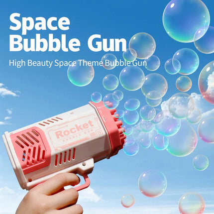 40 Hole Bubble Machine Fully Automatic Bubble Blowing Light Outdoor