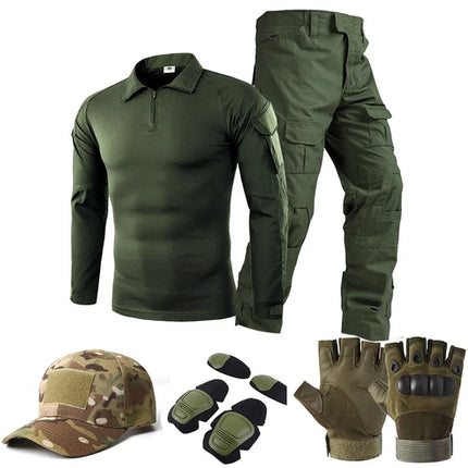 Tactical  Uniform Suits Milit Outdoor Camouflage Suit Hunting Shirts