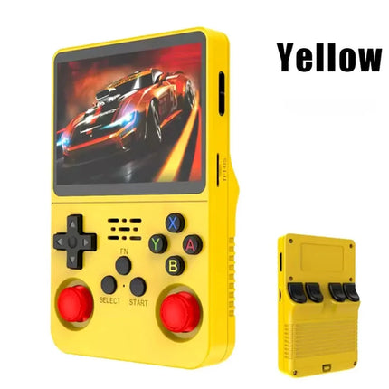 128GB R36S Retro Handheld Video Game Console 3.5Inch IPS Screen Player