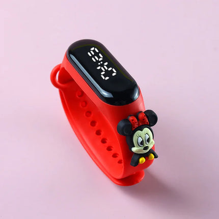 Fashion Mickey Children Watches For Girls Electronic Bracelet Sports