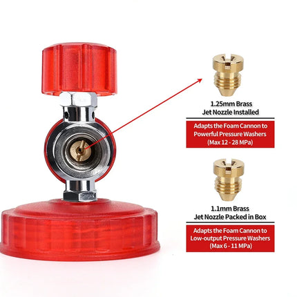 Pressure Washer Water Gun Kit for Car Cleaning Hose Connector For