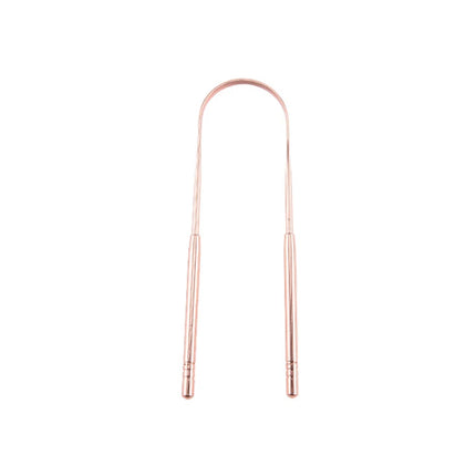 Stainless Steel Tongue Scraper Cleaner Fresh Breath Cleaning Coated