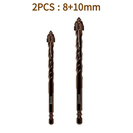 10/7PCS Serrated Drill Bits Set High Strength Special Serrated Twist