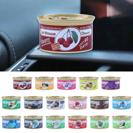 Car Flavoring Car Air Fresheners Perfume Canned Wood Blocks Coffee