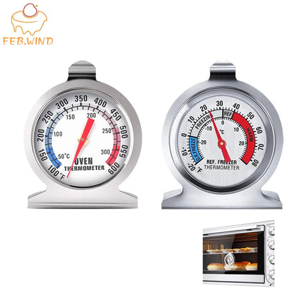 1PCS Freezer Oven Thermometer Bbq Grill Temperature Gauge Best