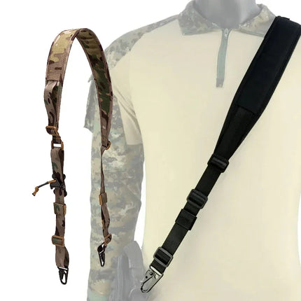 Tactical Quick Release Sling Strap Airsoft 2 Points Adjustable Rifle