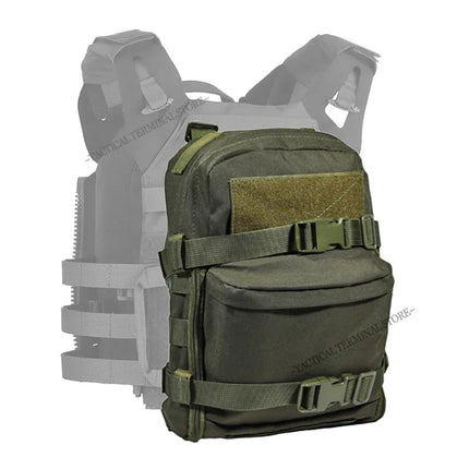 Tactical Hydration Pack Plate Carrier Molle Backpack Back Panel