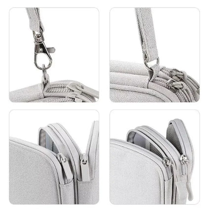 1pc Pink/Grey/Black/Navy Travel Portable Digital Product Storage Bag