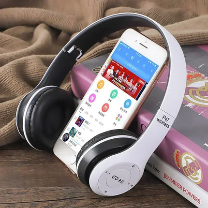 P47 Wireless bluetooth headphone With Mic Noise Cancelling Headsets