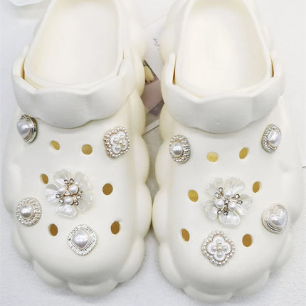 10PCS Shoe Charms ABS Decorations Accessories DIY Ornament Pins For