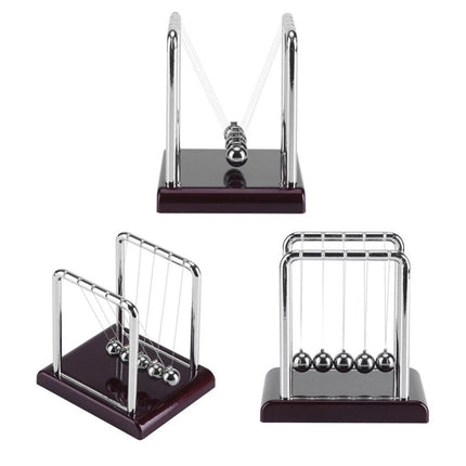 Newton's Cradle Desk Table Decor Metal Pendulum Ball Steel Balance
