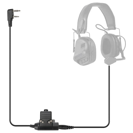 Walkie Talkie BaoFeng UV-82 Radio Headset PTT U94 Airsoft Tactical