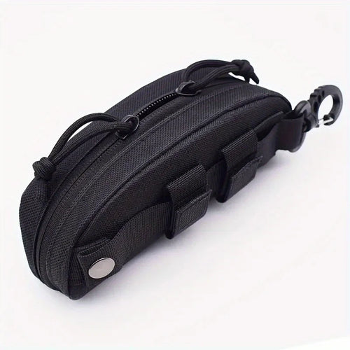 Tactical MOLLE Eyeglass Case Hunting Shockproof Protective Goggles Box
