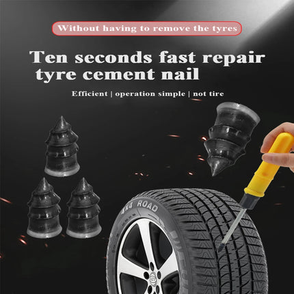 10/30Pcs Car Tyre Repair Rubber Nail Set Universal Car Motorcycle Tyre