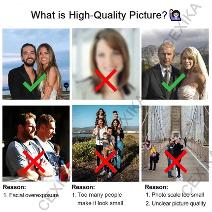 Personalized Picture Name Wallet Engraved Photo Short Purse Custom