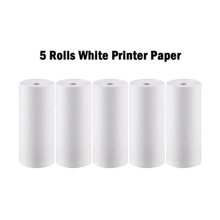 HD Mini Portable Printer Thermal Paper Universal 57mm Self-adhesive