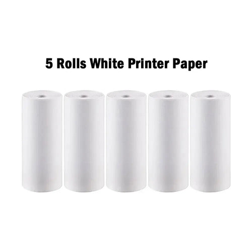 HD Mini Portable Printer Thermal Paper Universal 57mm Self-adhesive
