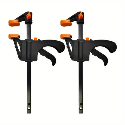 Woodworking Clamp F Hard Quick Release Ratchet Speed Squeeze Clip Kit