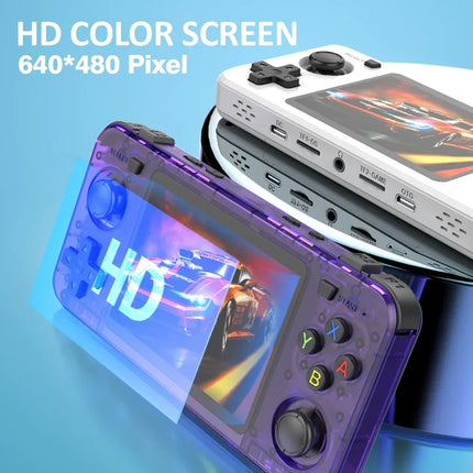 New R36H Retro Handheld Console Open-Source Linux System Classic Game