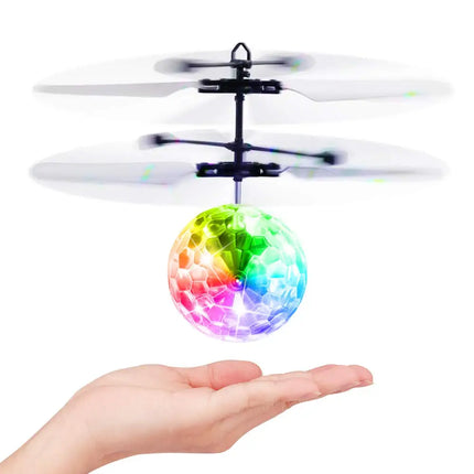 Unique Toy Gesture-controlled Colorful Luminous Crystal Ball Pendant