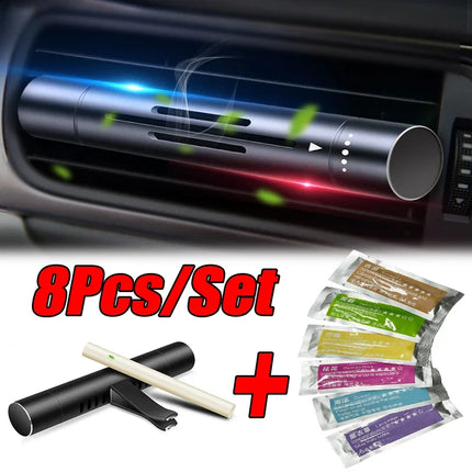 8Pc/Set Car Air Vent Perfume Car Air Freshener Flavoring Smell Aroma