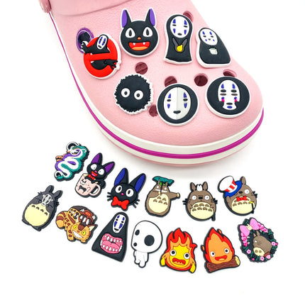 MINISO Cute Anime Shoes Charming Shoes Sandals Decoration PVC Cartoon