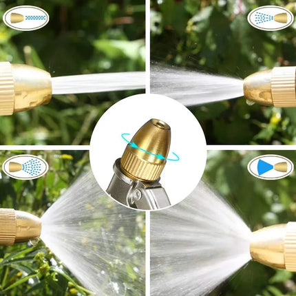 High Pressure metal Garden Water Spray Gardening Sprayer Water Hose