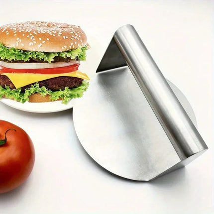 Stainless Steel Smash Burger Press Hamburger Patties Meat Masher