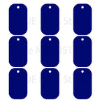 38X25X1MM / Blue
