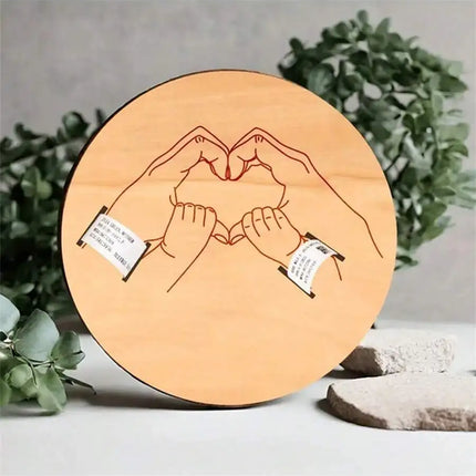 Newborn Hospital Engraved Keepsake Holder Personalized Baby Gift