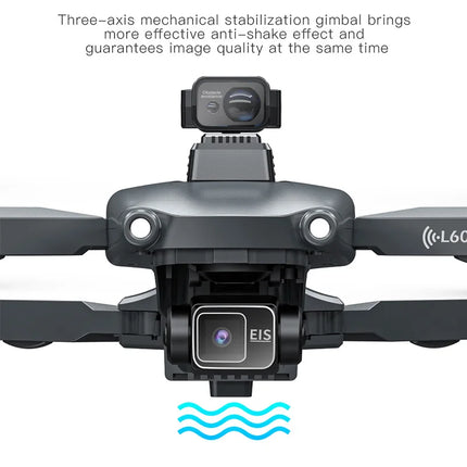 L600 PROMAX Drone 4K Professional 5G GPS HD 3-axis Gimbal Photography
