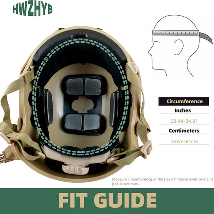 FAST riot helmet BOOIU quick tactical helmet ABS new sports outdoor PJ